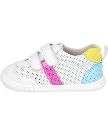 Sportivo per Bambina L&R SHOES LR SHOES PF350-4 CALZADO RESPETUOSO IN BLANCO-FUXIA