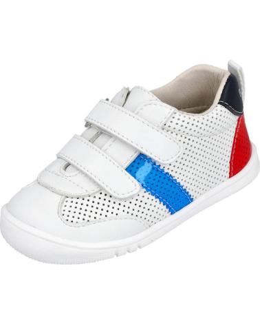 Sneaker für Junge L&R SHOES LR SHOES PF350-1 CALZADO RESPETUOSO IN BLANCO-AZUL