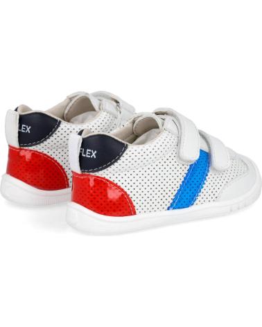 Sneaker für Junge L&R SHOES LR SHOES PF350-1 CALZADO RESPETUOSO IN BLANCO-AZUL