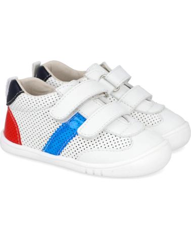 Sneaker für Junge L&R SHOES LR SHOES PF350-1 CALZADO RESPETUOSO IN BLANCO-AZUL
