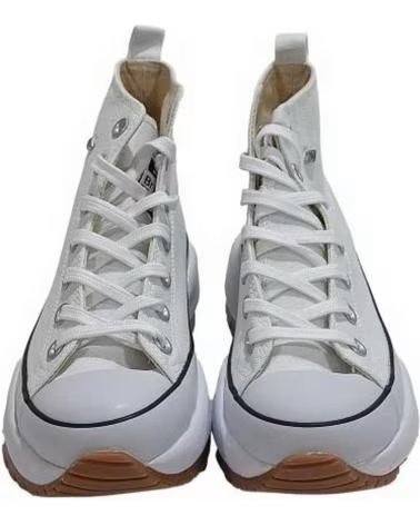 Zapatillas deporte pour Femme  BOTIN DE LONA CON PLATAFORMA BLANCO