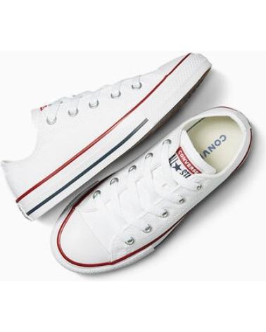 CONVERSE CHUCK TAYLOR ALL STAR CLASSIC BAIXAS LONA BRANCAS 3J256C BLANCO
