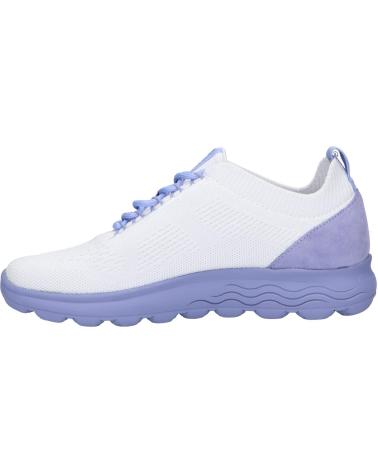 Deportivas de Mujer GEOX D15NUA 06K22 D SPHERICA C1Q8X OFF WHITE-LT VIOLET