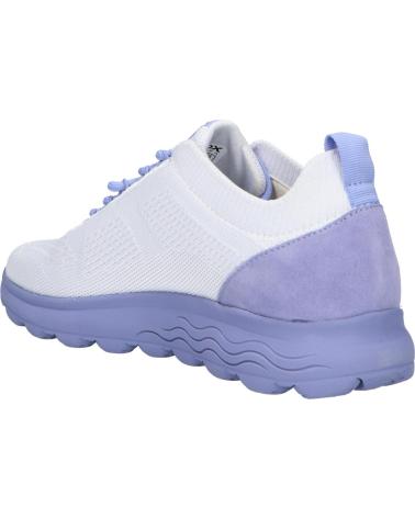 Deportivas de Mujer GEOX D15NUA 06K22 D SPHERICA C1Q8X OFF WHITE-LT VIOLET