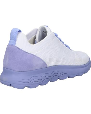 Deportivas de Mujer GEOX D15NUA 06K22 D SPHERICA C1Q8X OFF WHITE-LT VIOLET