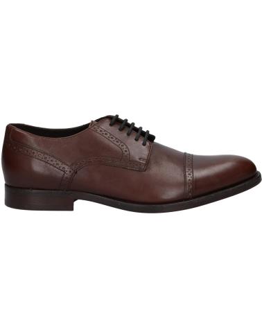 Zapatos de Hombre GEOX U35E3B 00043 U HAMPSTEAD C6006 DK BROWN
