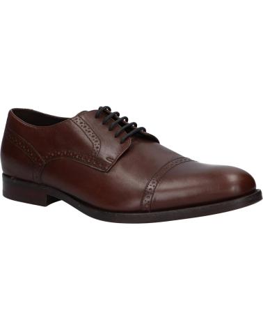 Zapatos de Hombre GEOX U35E3B 00043 U HAMPSTEAD C6006 DK BROWN