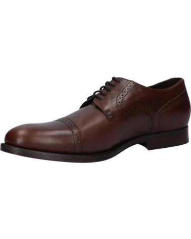 Zapatos de Hombre GEOX U35E3B 00043 U HAMPSTEAD C6006 DK BROWN