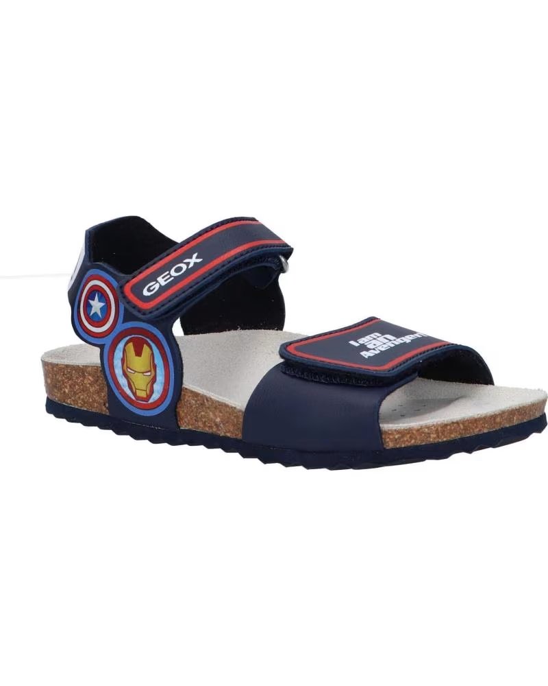 GEOX Sandalias Ghita en azul para ninos AZUL