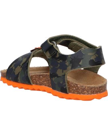 Sandales pour Garçon GEOX B922QA 00004 B SANDAL CHALKI C0623 MILITARY-ORANGE