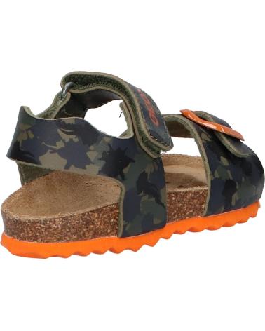Sandales pour Garçon GEOX B922QA 00004 B SANDAL CHALKI C0623 MILITARY-ORANGE