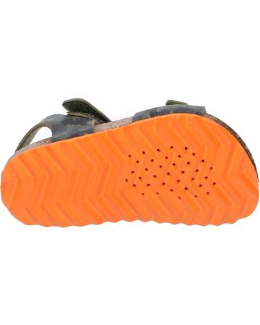 Sandales pour Garçon GEOX B922QA 00004 B SANDAL CHALKI C0623 MILITARY-ORANGE
