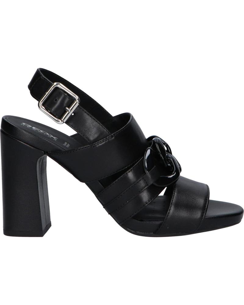Sandalen für Damen GEOX D25SLE 00043 D GENZIANA 90 C9999 BLACK