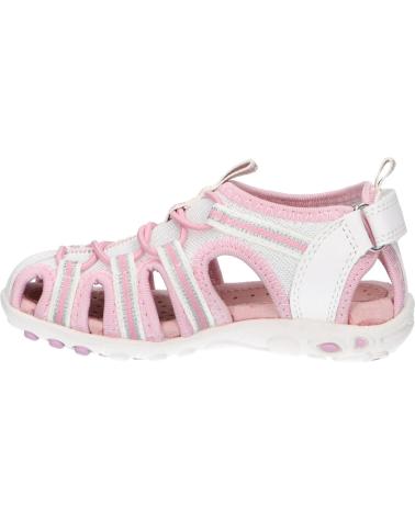 Sandálias de Menina GEOX J35GRA 0GNBC J SANDAL WHINBERRY C0406 WHITE-PINK