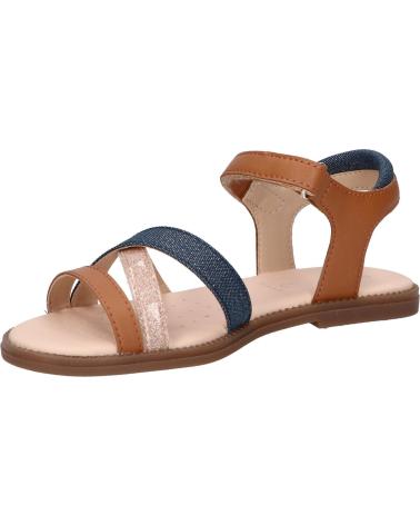 Sandali per Donna e Bambina GEOX J5235D 0BC09 J SANDAL KARLY C6N4B COGNAC-AVIO