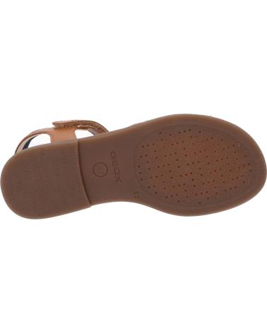 Sandali per Donna e Bambina GEOX J5235D 0BC09 J SANDAL KARLY C6N4B COGNAC-AVIO