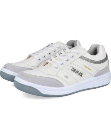 Scarpe-Sport-De-Hombre-L&R-SHOES-P800-16B-ZAPATILLAS-DEPORTIVAS-HOMBRE-BLANCO-GRIS