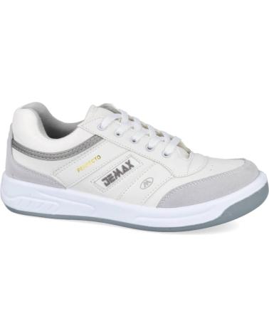 Scarpe-Sport-De-Hombre-L&R-SHOES-P800-16B-ZAPATILLAS-DEPORTIVAS-HOMBRE-BLANCO-GRIS