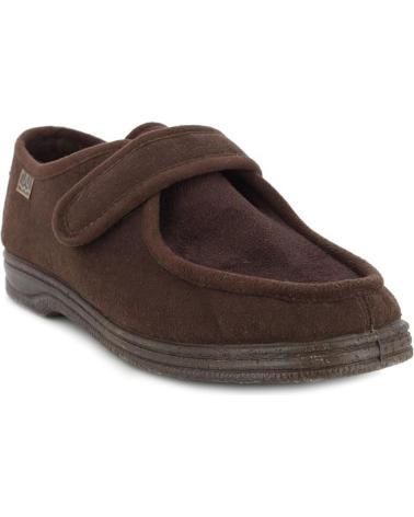 Pantofole per Donna D`CUTILLAS ZAPATILLAS ANCHAS DOCTOR CUTILLAS BIARRITZ 14611 MARRON
