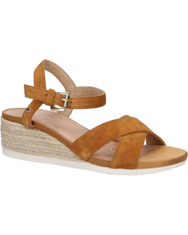 Sandali per Donna GEOX D02HHC 00022 D ISCHIA CORDA C2021 CURRY