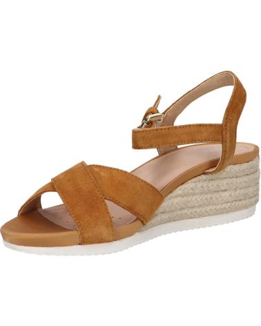 Sandali per Donna GEOX D02HHC 00022 D ISCHIA CORDA C2021 CURRY