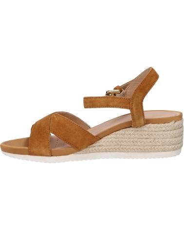 Sandali per Donna GEOX D02HHC 00022 D ISCHIA CORDA C2021 CURRY