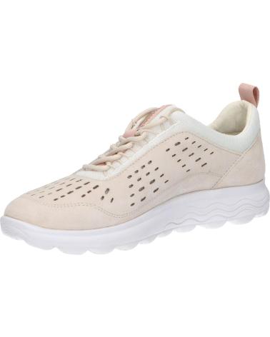 Woman and girl Trainers GEOX D35NUA 02214 D SPHERICA C1002 OFF WHITE