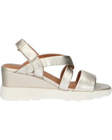 Sandales pour Femme GEOX SANDALIA CON CIERRE DE VELCRO Y CUNA GOLD