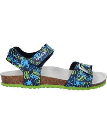Sandálias de Menino GEOX J028LB 00004 J GHITA C0749 NAVY-LIME