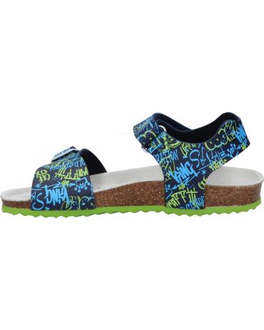 Sandálias de Menino GEOX J028LB 00004 J GHITA C0749 NAVY-LIME