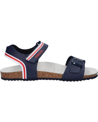 boy Sandals GEOX J028LB 0006A J GHITA C4580 BLUE-RED-WHITE