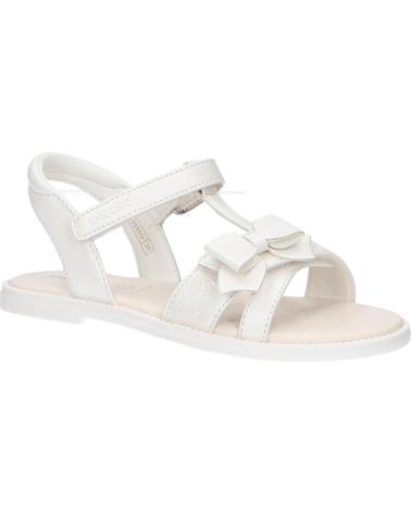 Sandali per Bambina GEOX J3535G 0NFEW J SANDAL KARLY C1000 WHITE