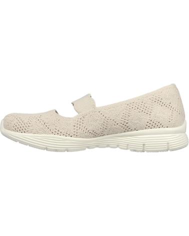 Bailarinas de Mujer SKECHERS MERCEDITAS MUJER SEAGER-CASUAL PARTY VARIOS 158110 BEIGE