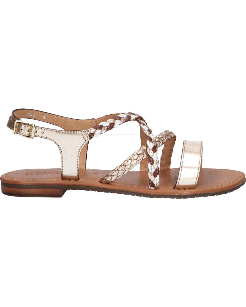 Sandálias de Mulher e Menina GEOX SANDALIAS SOZY -MARRON D35LXO ORO
