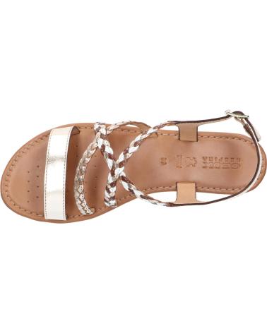 Sandálias de Mulher e Menina GEOX SANDALIAS SOZY -MARRON D35LXO ORO