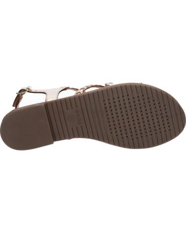 Sandálias de Mulher e Menina GEOX SANDALIAS SOZY -MARRON D35LXO ORO
