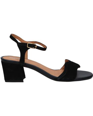 Woman Sandals GEOX D N ERAKLIA 50 E - CAMOSCIO D35RNE 00021 NEGRO