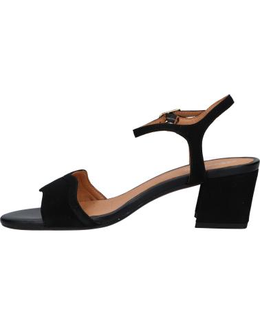 Woman Sandals GEOX D N ERAKLIA 50 E - CAMOSCIO D35RNE 00021 NEGRO
