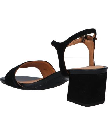 Woman Sandals GEOX D N ERAKLIA 50 E - CAMOSCIO D35RNE 00021 NEGRO