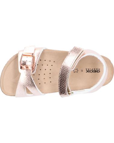 Sandalen für Mädchen GEOX J028MC NUDE