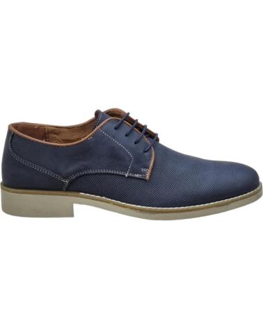 Zapatos de Hombre IMAC ZAPATOS PIEL AZULES CASUAL 2409-013 BLU CHIARO-BEIGE FIORE CERATO SCHIARENTE MAIALINO FODERA PEL