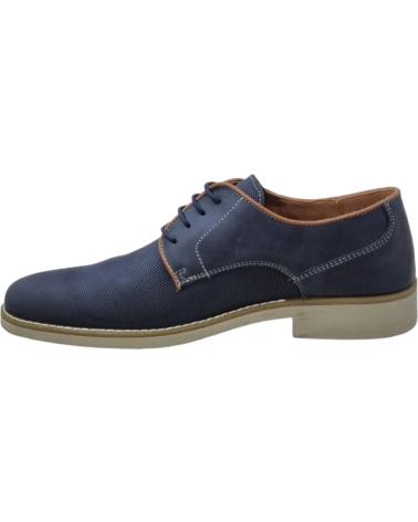 Zapatos de Hombre IMAC ZAPATOS PIEL AZULES CASUAL 2409-013 BLU CHIARO-BEIGE FIORE CERATO SCHIARENTE MAIALINO FODERA PEL