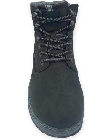 Stivali per Uomo XTI BOTA NEGRA CORDONES BORREGUILLO 140342 NEGRO