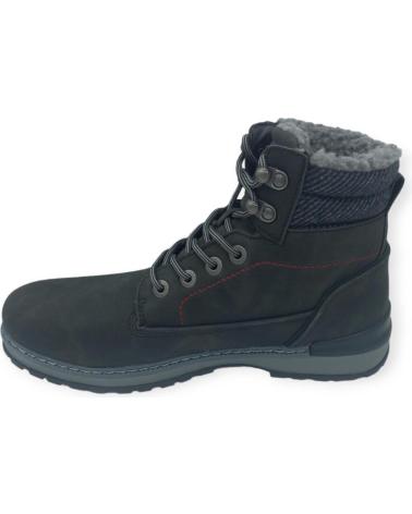 Stivali per Uomo XTI BOTA NEGRA CORDONES BORREGUILLO 140342 NEGRO