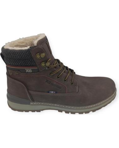 Stivali per Uomo XTI BOTA MARRON CORDONES 140342 MARRóN