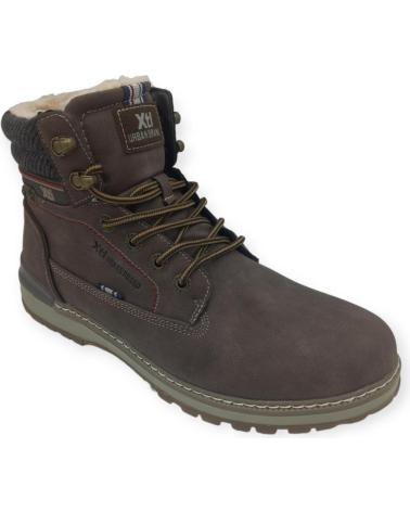 Stivali per Uomo XTI BOTA MARRON CORDONES 140342 MARRóN