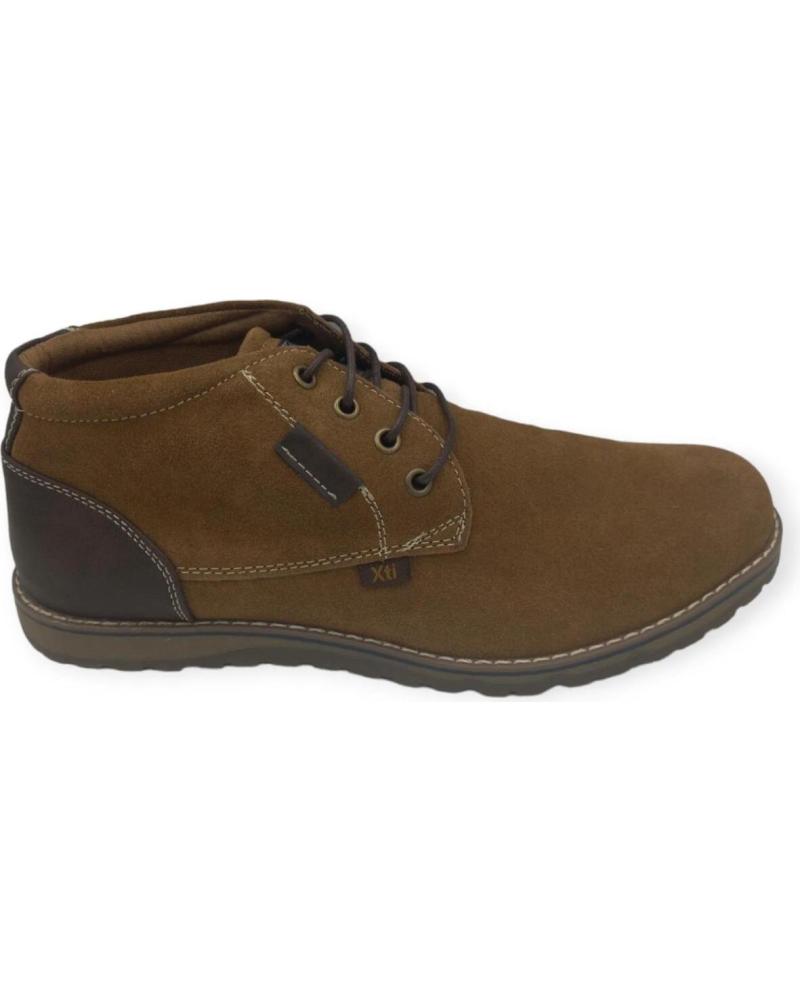 Stivali per Uomo XTI BOTIN MARRON ANTE CORDONES 49219 MARRóN