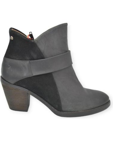 Botines de Mujer MTNG BOTIN PIEL MUSTANG 97003 NEGRO