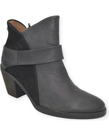 Botines de Mujer MTNG BOTIN PIEL MUSTANG 97003 NEGRO