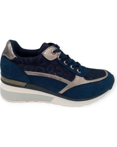 Zapatillas deporte de Mujer DON ALGODON ZAPATILLA MARINO PLATA ZHI1302 AZUL